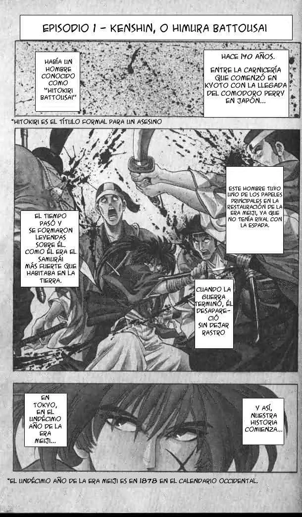 Samurai X Capítulo 1 en Línea - página 1