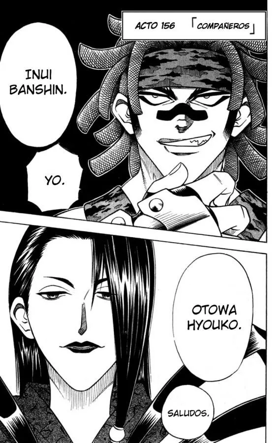 Samurai X Capítulo 156 en Línea - página 1