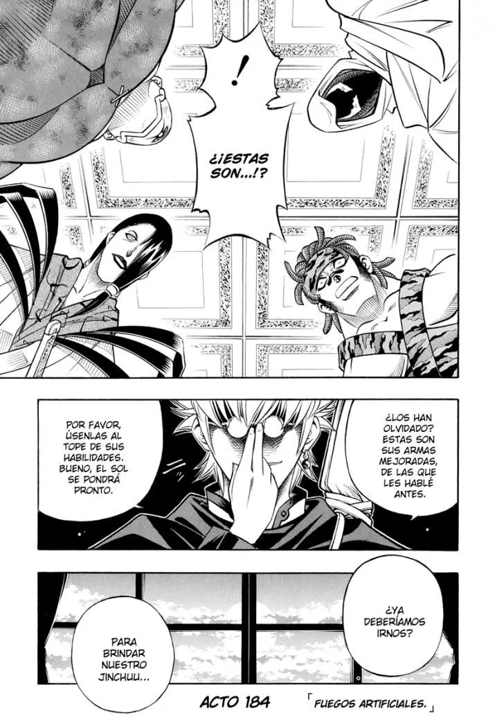 Samurai X Capítulo 184 en Línea - página 1