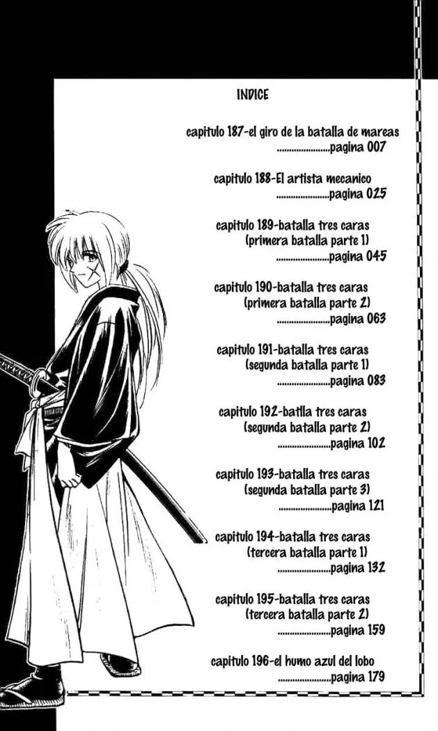 Samurai X Capítulo 187 en Línea - página 5