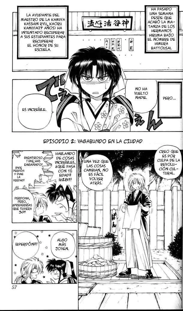 Samurai X Capítulo 2 en Línea - página 1