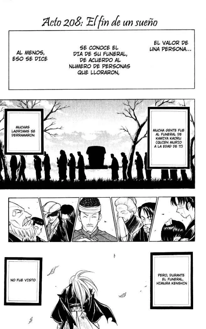 Samurai X Capítulo 208 en Línea - página 3