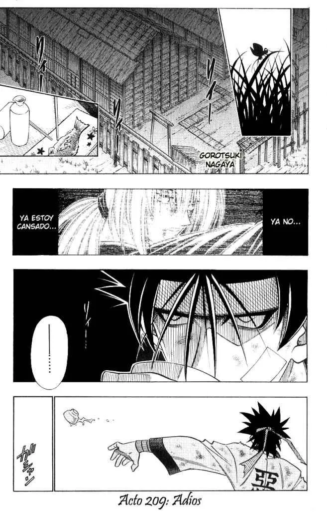Samurai X Capítulo 209 en Línea - página 3