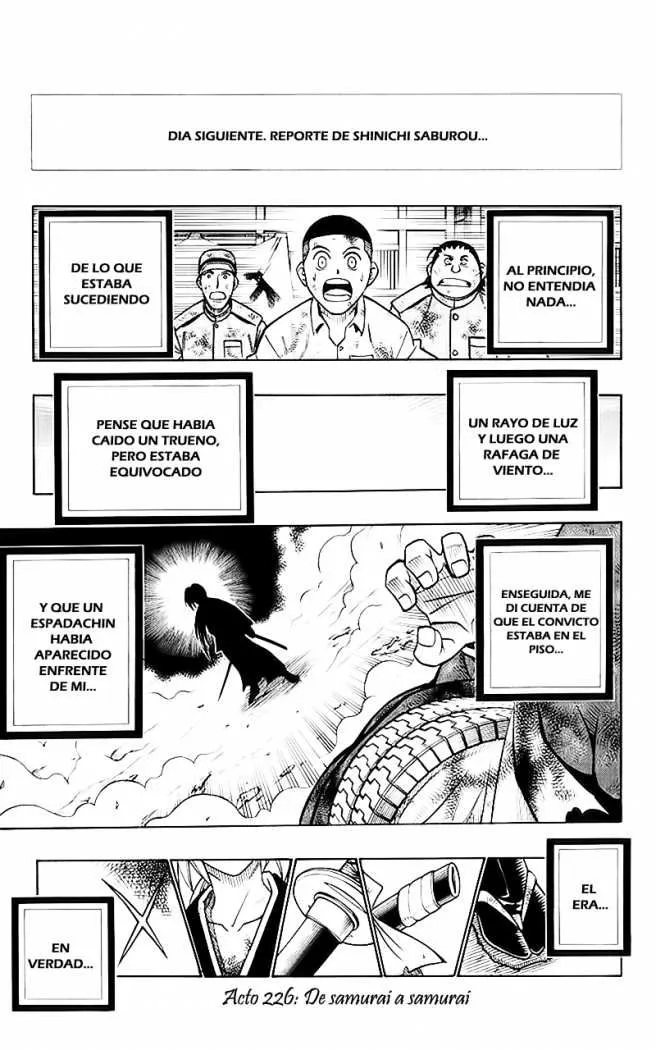 Samurai X Capítulo 226 en Línea - página 2