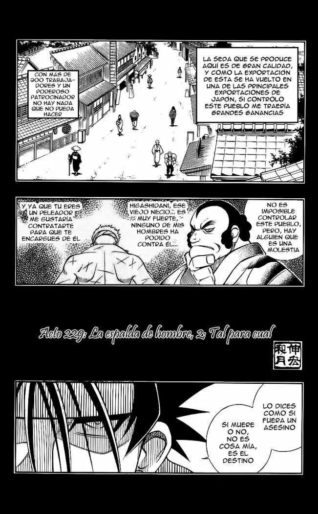 Samurai X Capítulo 229 en Línea - página 3