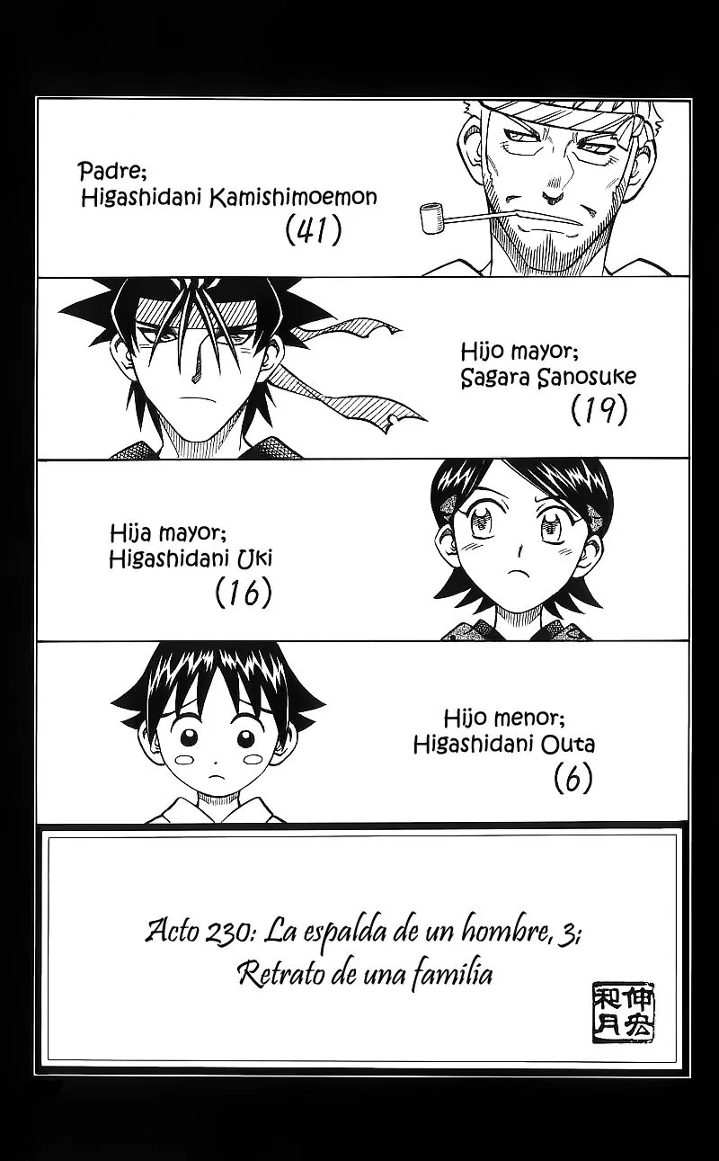 Samurai X Capítulo 230 en Línea - página 1