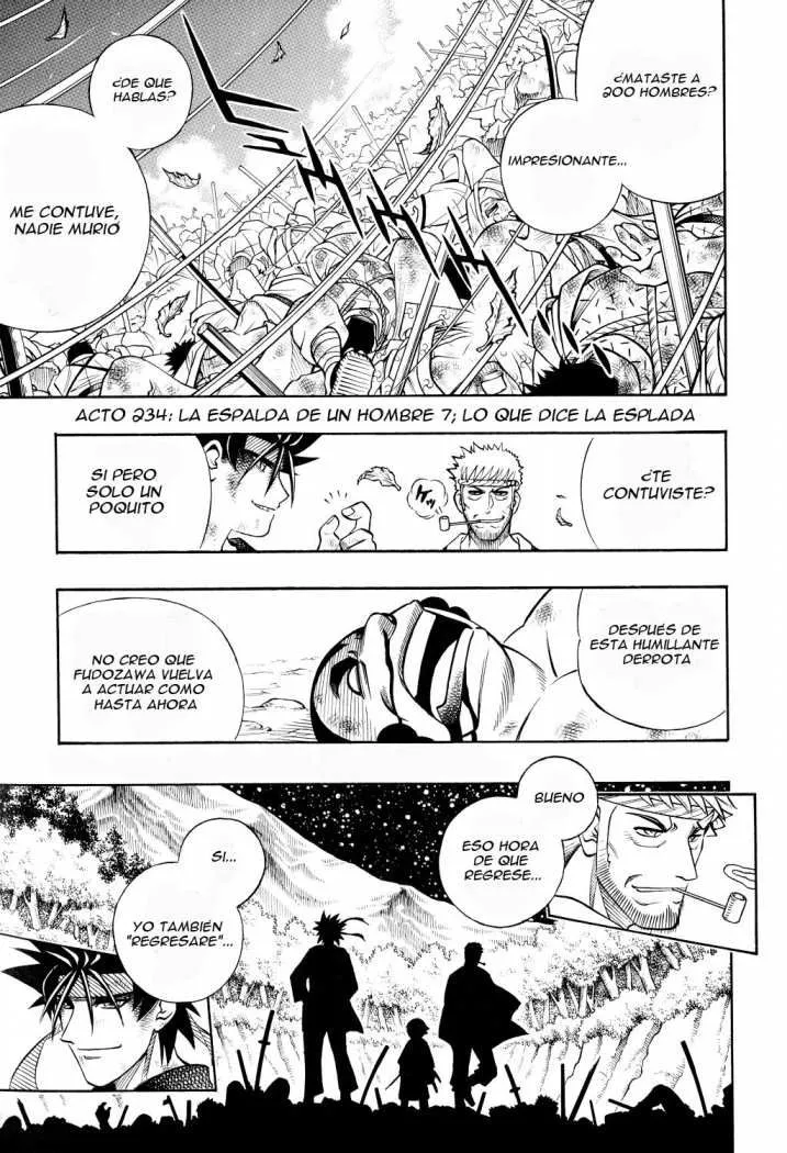 Samurai X Capítulo 234 en Línea - página 3