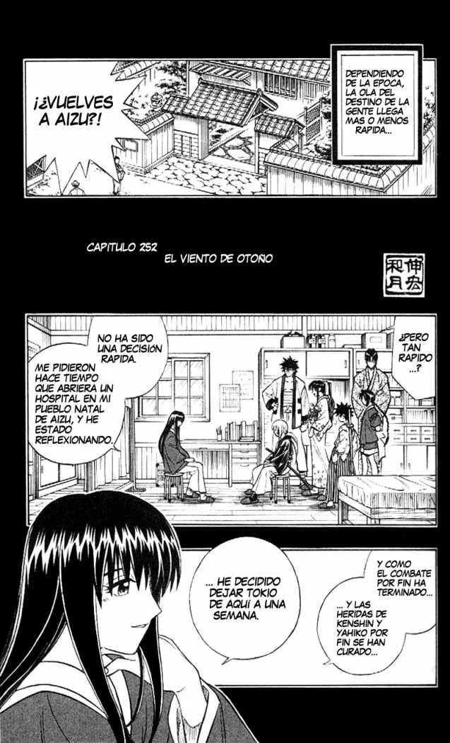 Samurai X Capítulo 252 en Línea - página 1