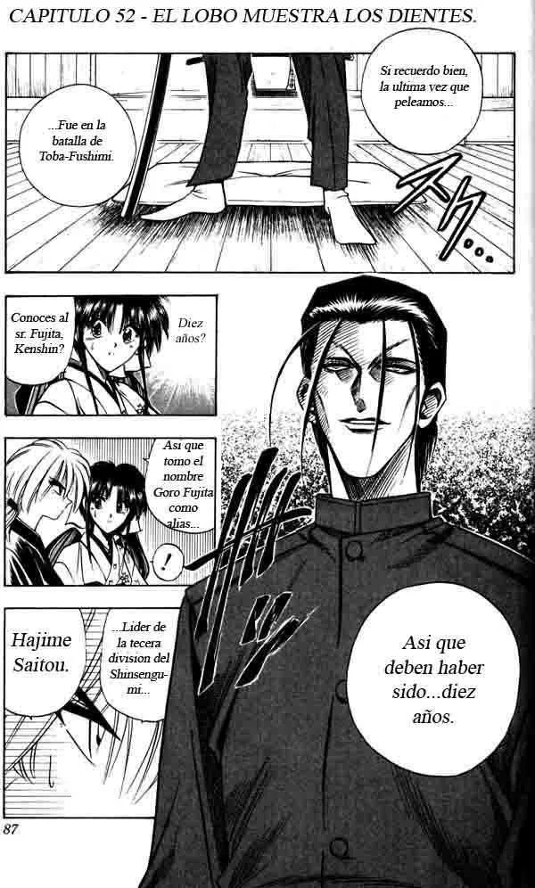 Samurai X Capítulo 52 en Línea - página 1