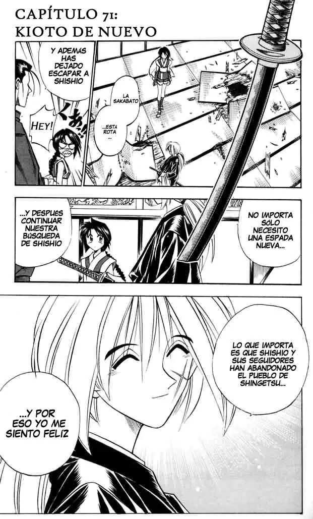 Samurai X Capítulo 71 en Línea - página 1