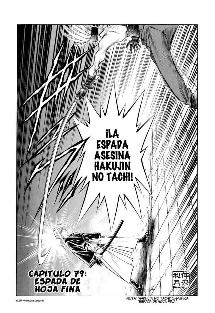 Samurai X Capítulo 79 en Línea - página 4