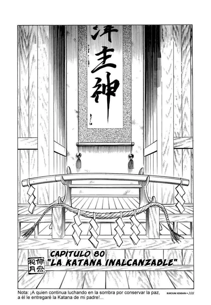 Samurai X Capítulo 80 en Línea - página 3