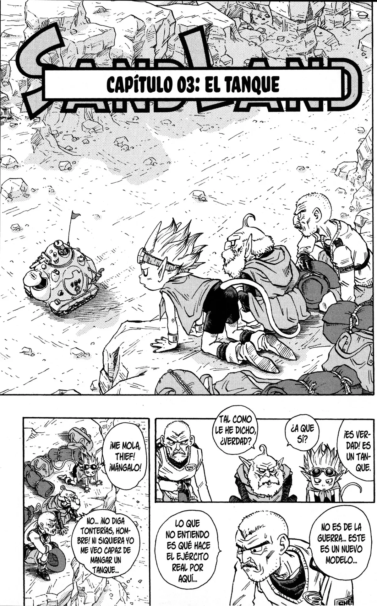 SAND LAND Capítulo 3 en Línea - página 1
