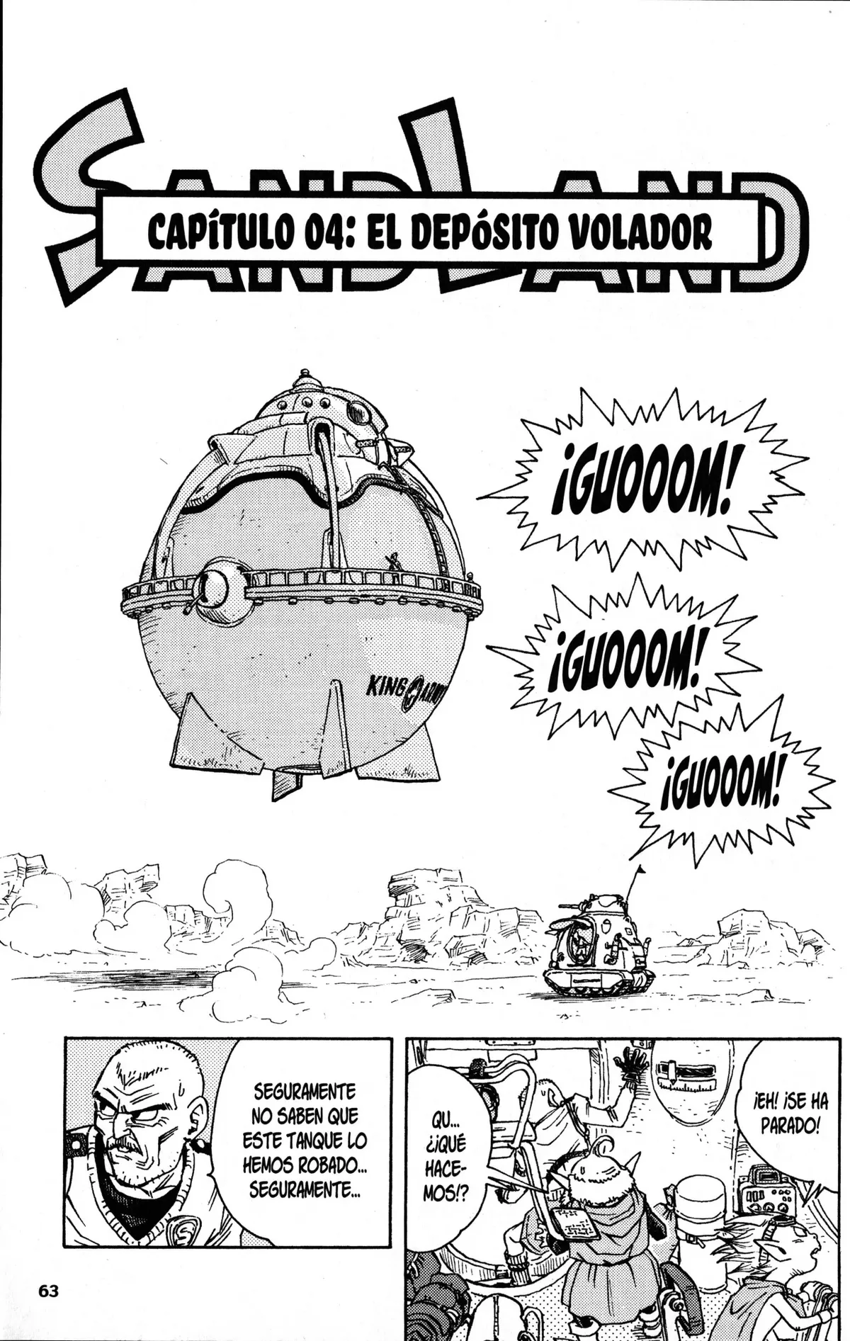 SAND LAND Capítulo 4 en Línea - página 1