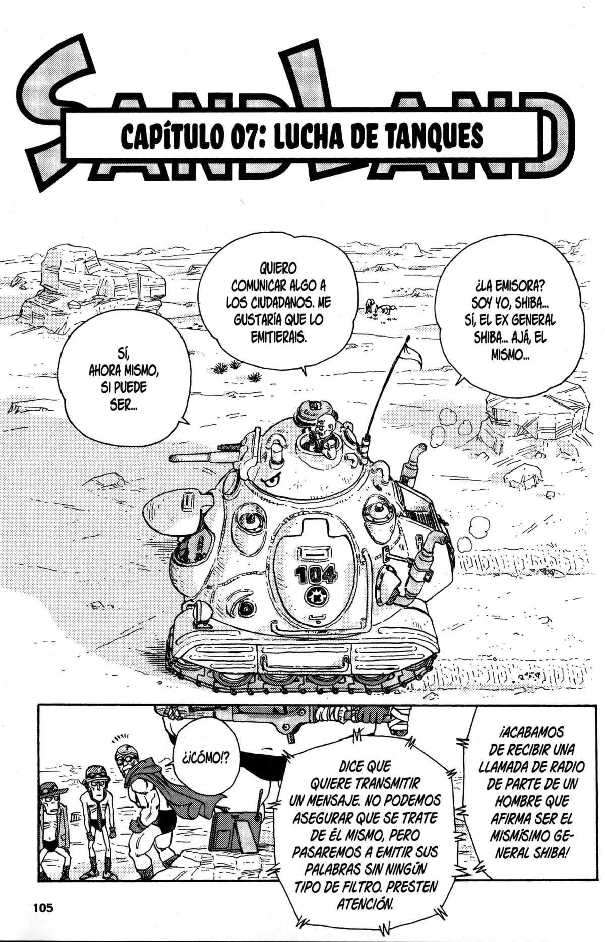 SAND LAND Capítulo 7 en Línea - página 1