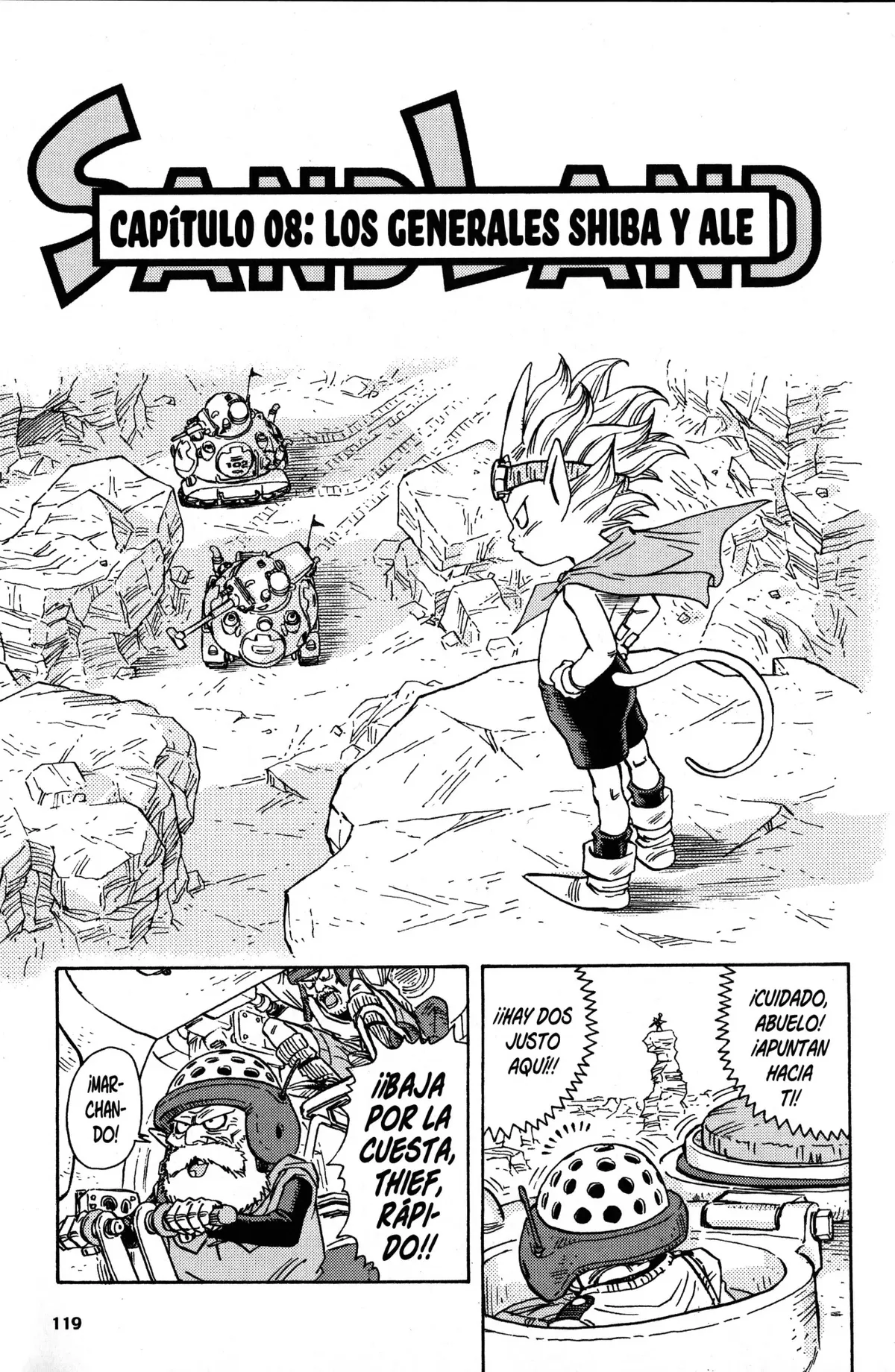 SAND LAND Capítulo 8 en Línea - página 1