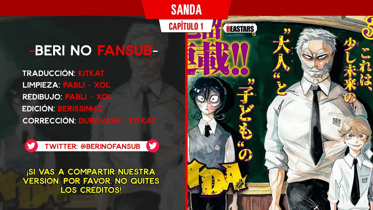 SANDA Capítulo 1 en Línea - página 1