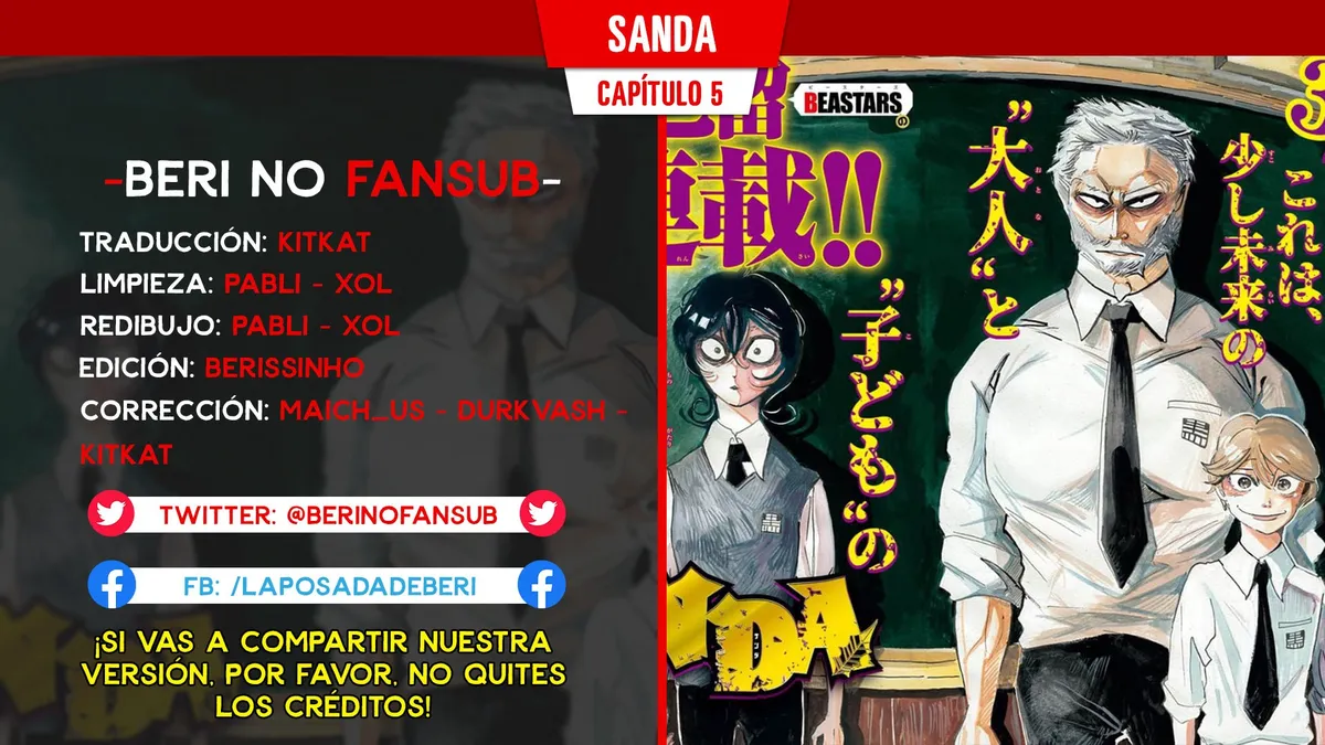 SANDA Capítulo 5 en Línea - página 1