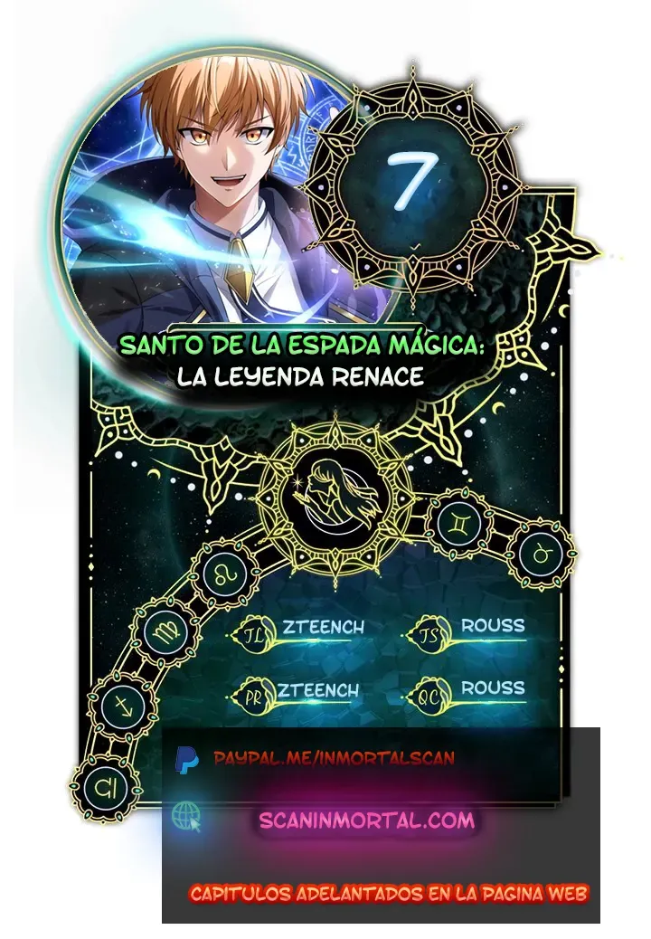 Santo de la Espada Mágica: La Leyenda Renace Capítulo 7 en Línea - página 1