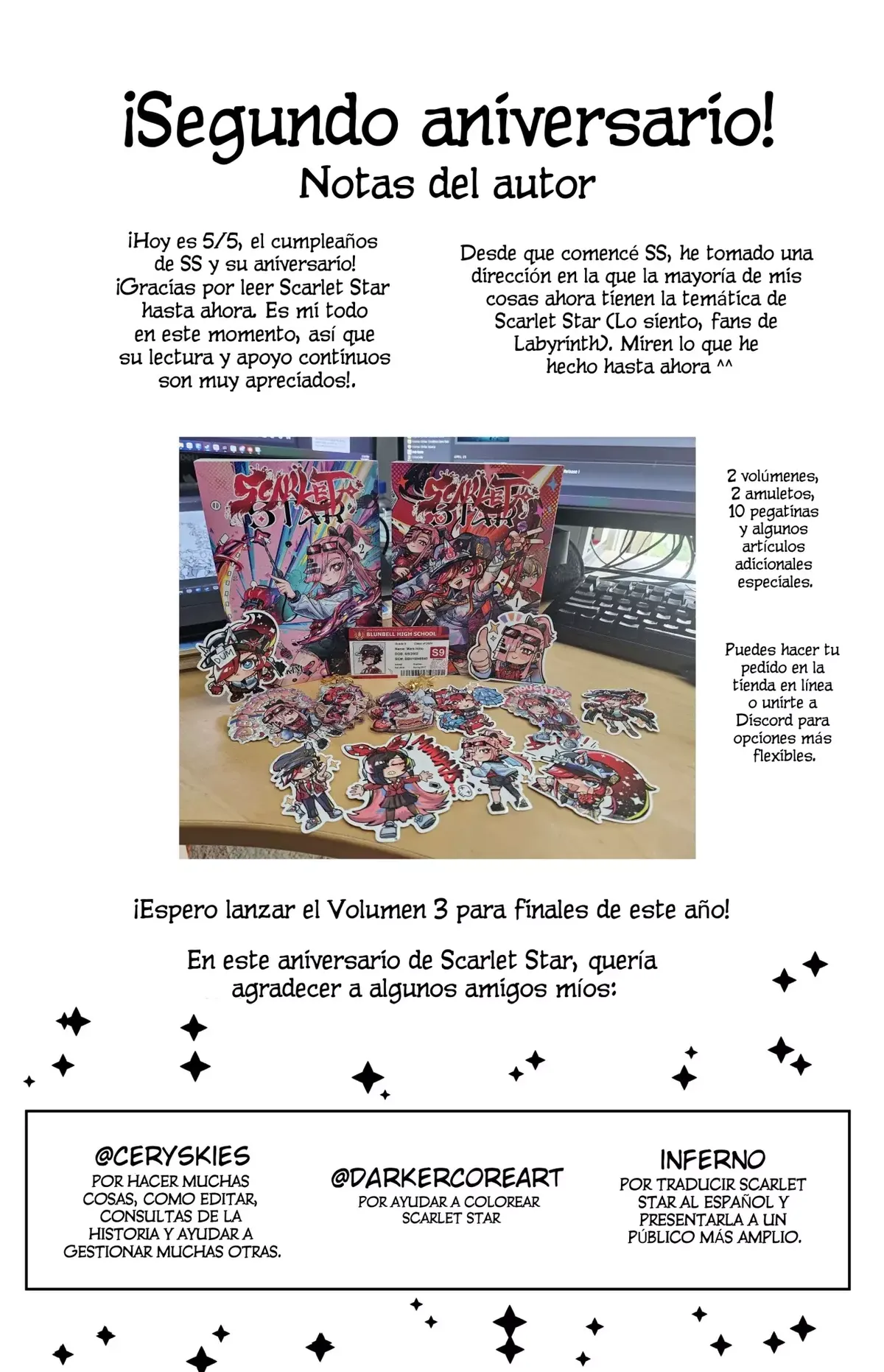 Scarlet Star Capítulo 13.1 en Línea - página 1