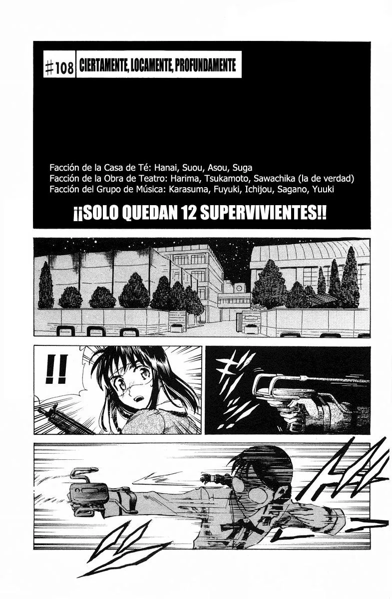 School Rumble Capítulo 108 en Línea - página 1