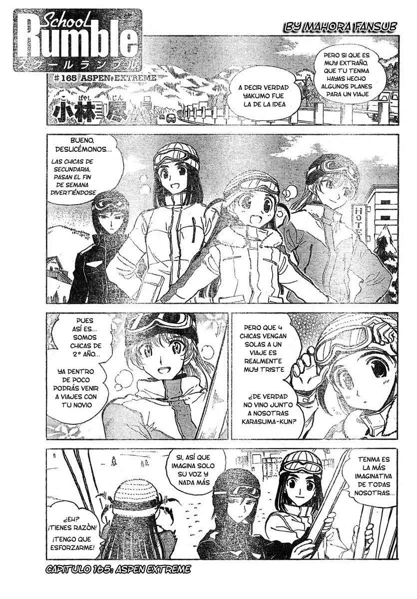 School Rumble Capítulo 165 en Línea - página 1