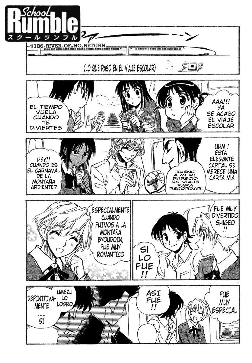 School Rumble Capítulo 186 en Línea - página 1