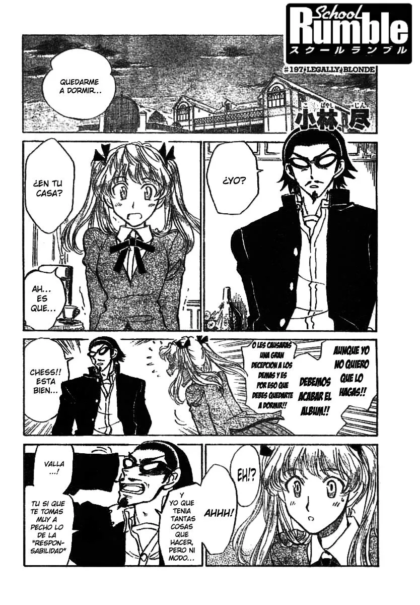 School Rumble Capítulo 197 en Línea - página 1