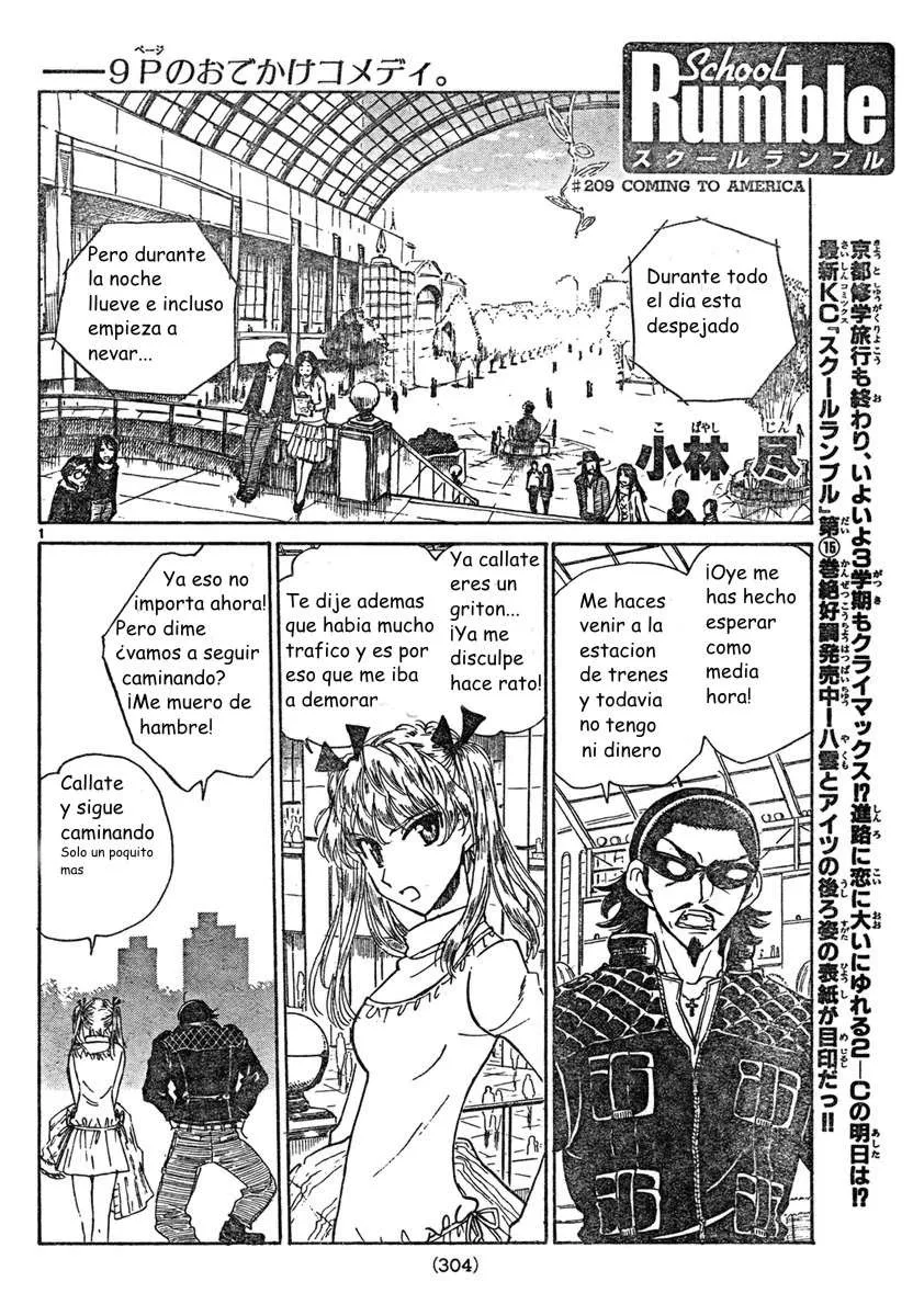School Rumble Capítulo 209 en Línea - página 1