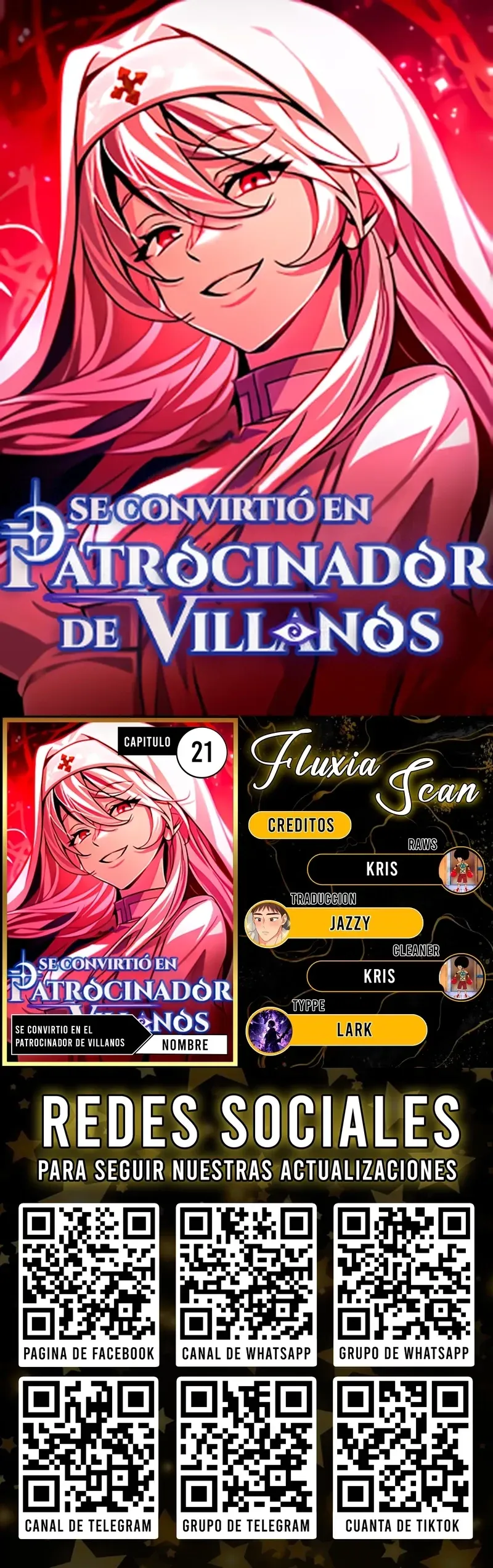 Se convirtió en patrocinador de villanos Capítulo 21 en Línea - página 1