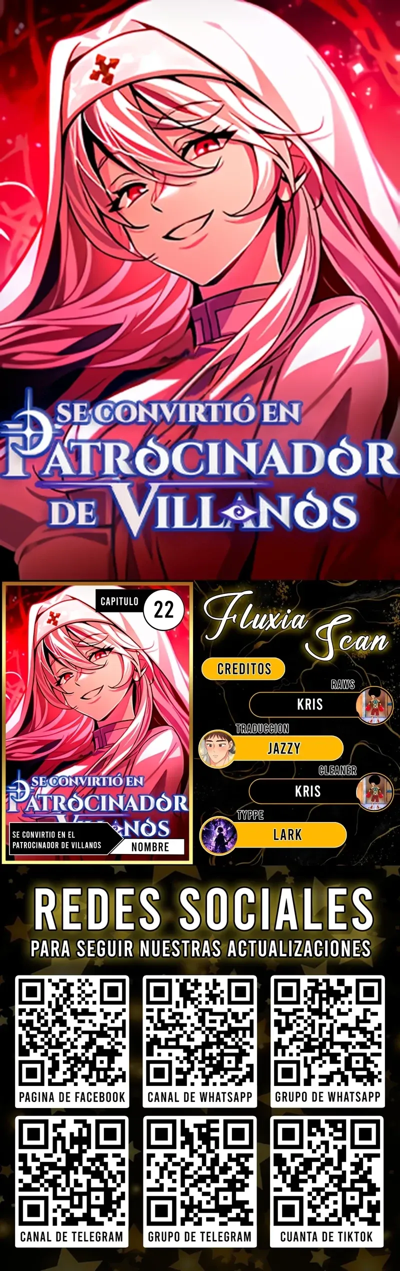 Se convirtió en patrocinador de villanos Capítulo 22 en Línea - página 1