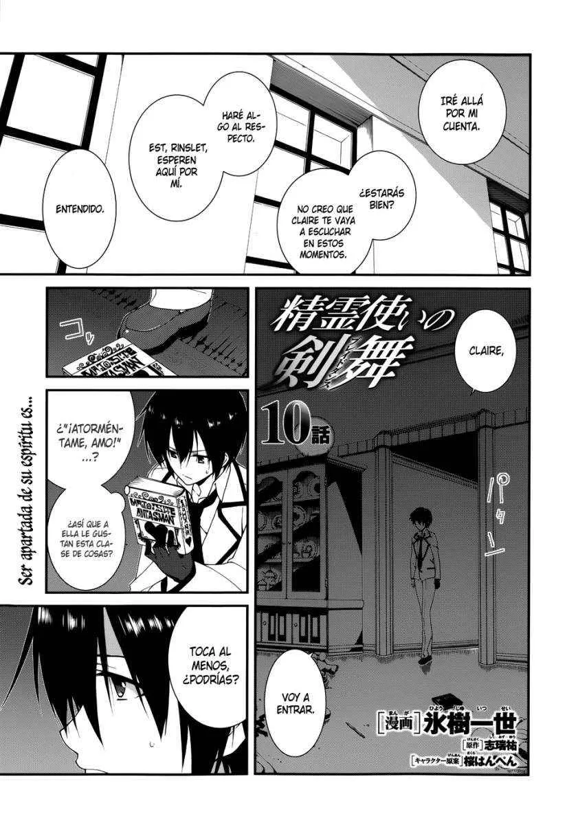 Seirei Tsukai no Blade Dance Capítulo 10 en Línea - página 1