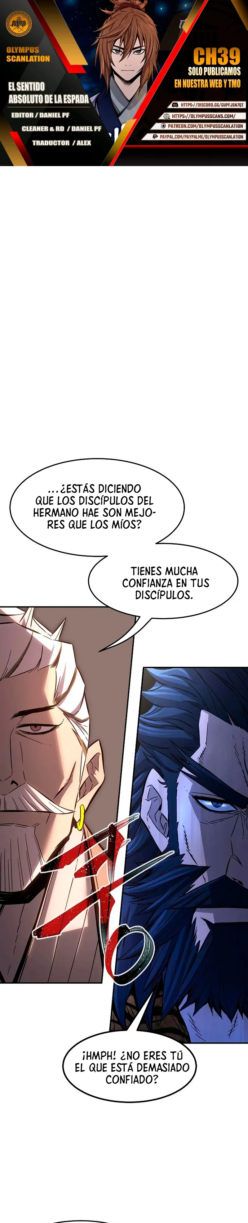 Sentido Absoluto de la Espada Capítulo 39 en Línea - página 1