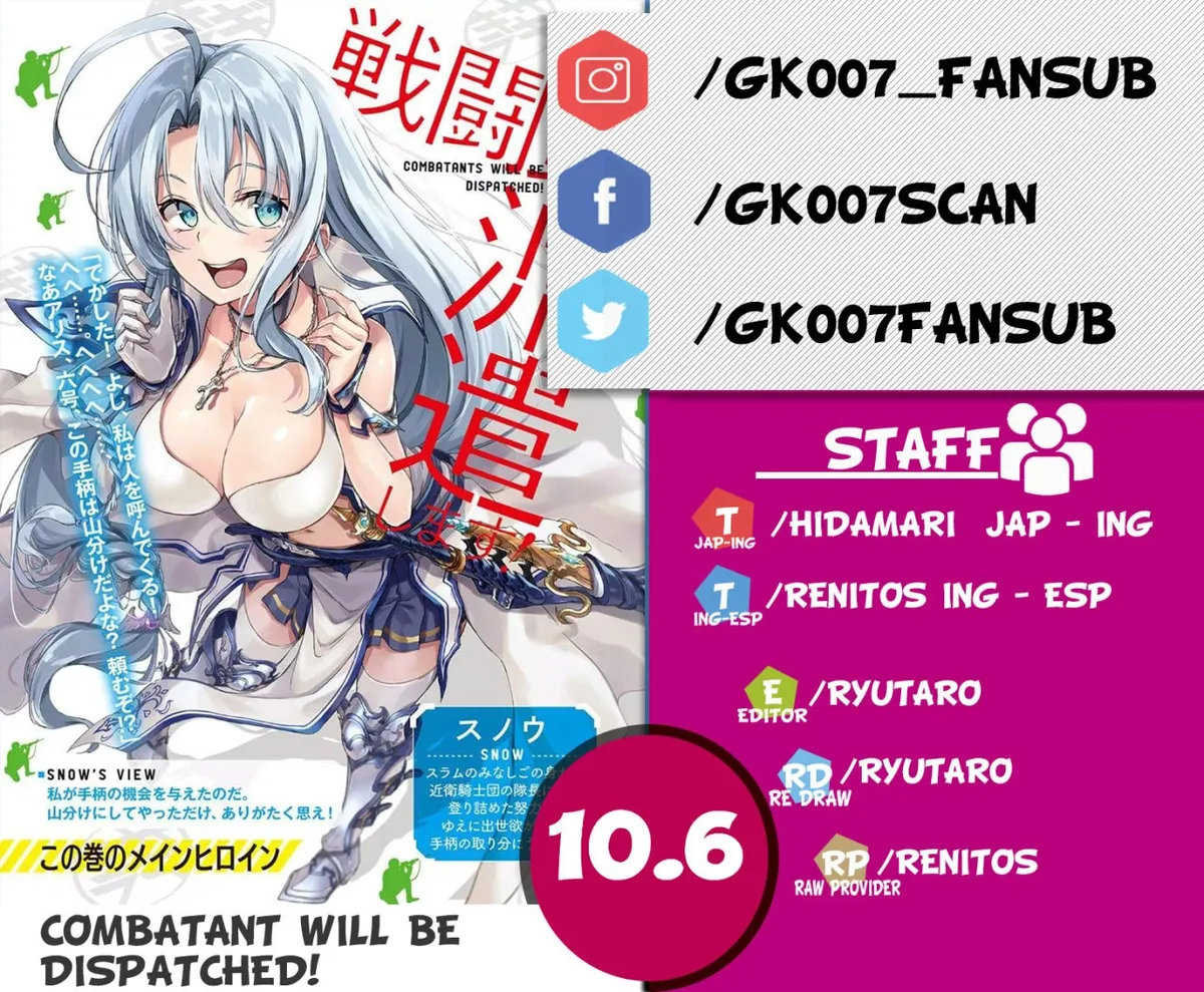 Sentouin, Hakenshimasu! Capítulo 10.6 en Línea - página 1