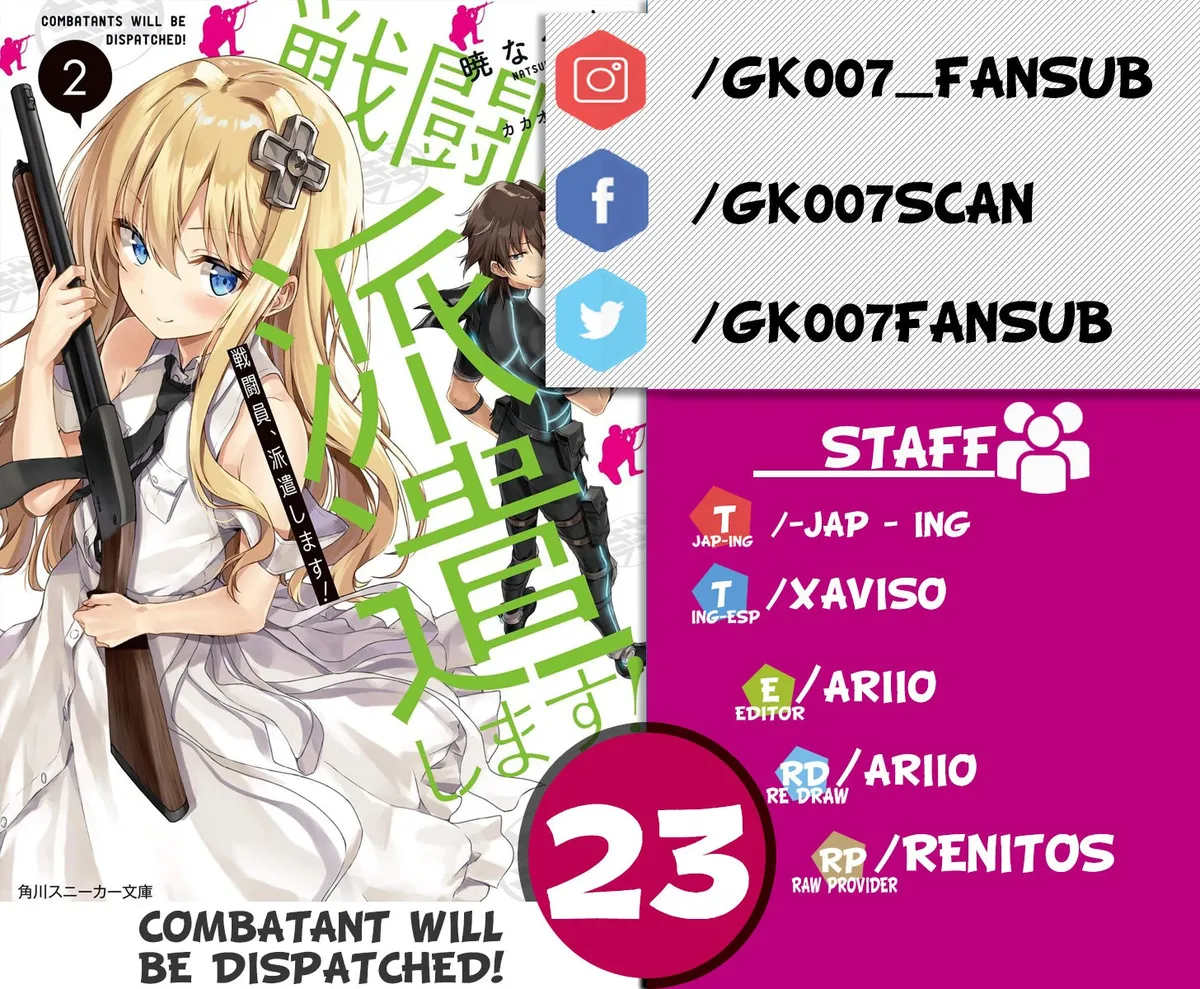Sentouin, Hakenshimasu! Capítulo 23 en Línea - página 1