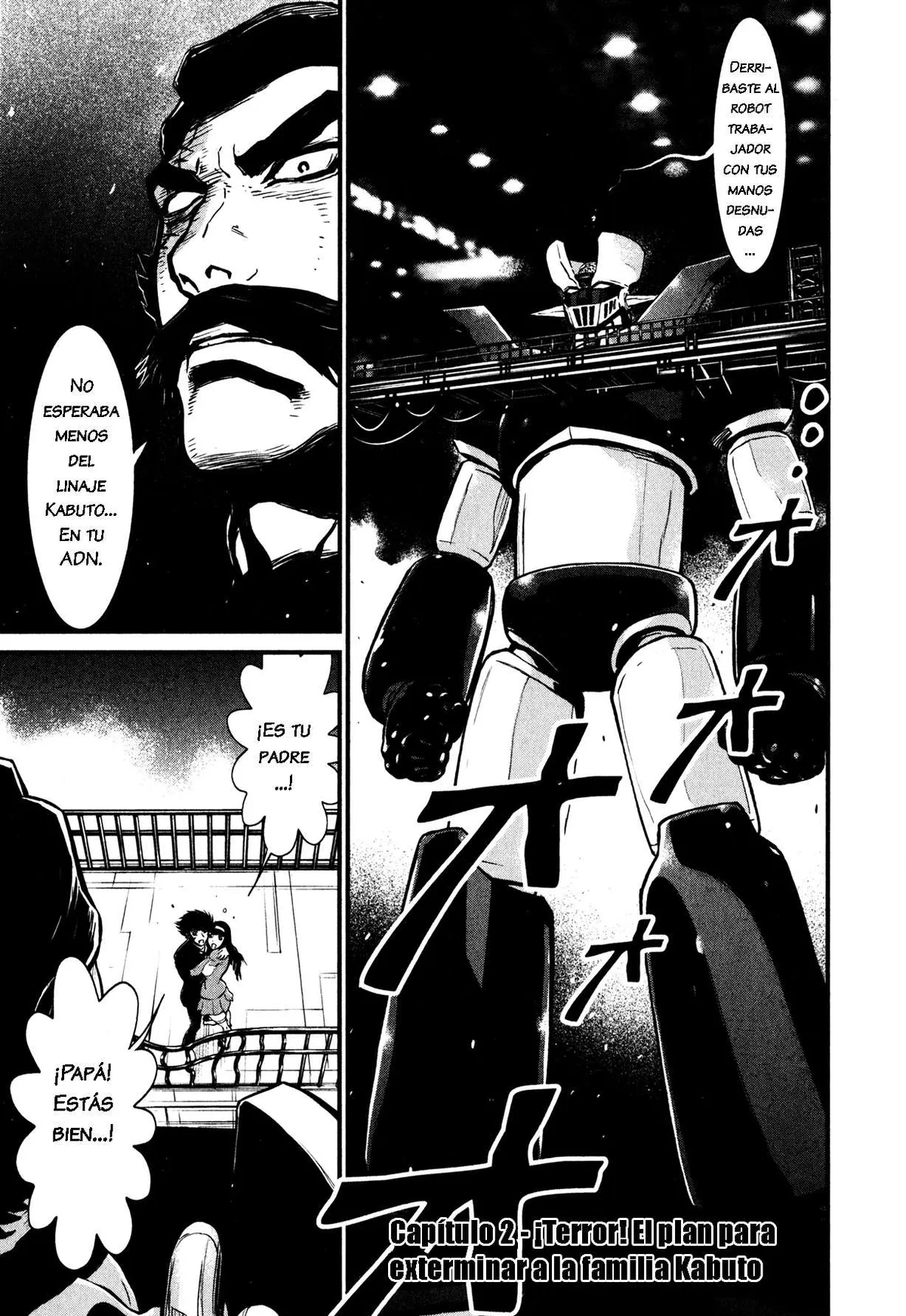 Shin Mazinger Zero Capítulo 3 en Línea - página 1
