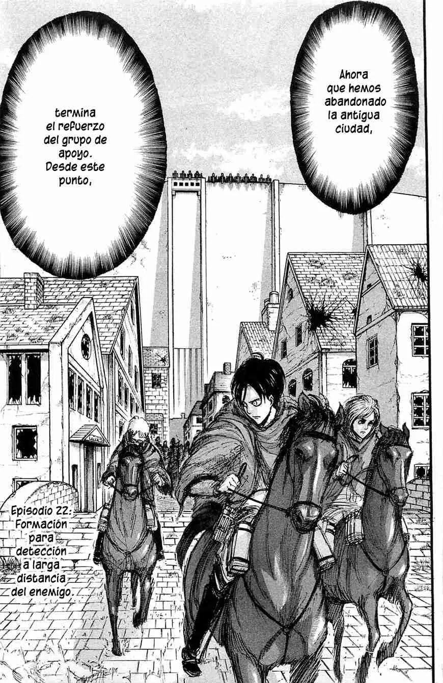 Shingeki no Kyojin Capítulo 22 en Línea - página 1