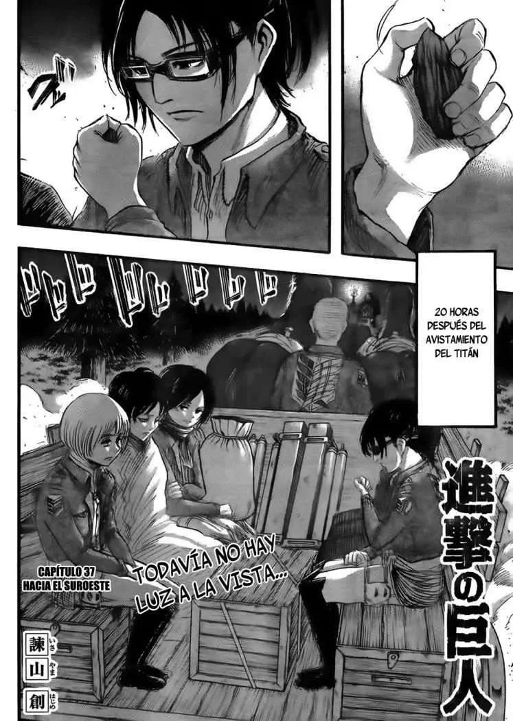 Shingeki no Kyojin Capítulo 37 en Línea - página 1