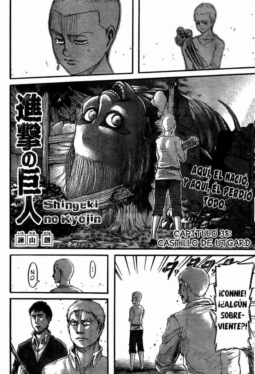 Shingeki no Kyojin Capítulo 38 en Línea - página 1