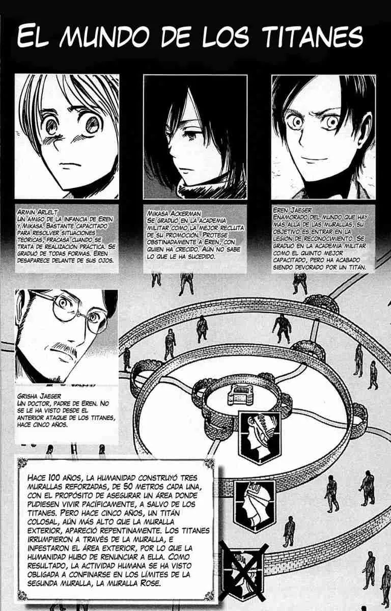 Shingeki no Kyojin Capítulo 5 en Línea - página 1