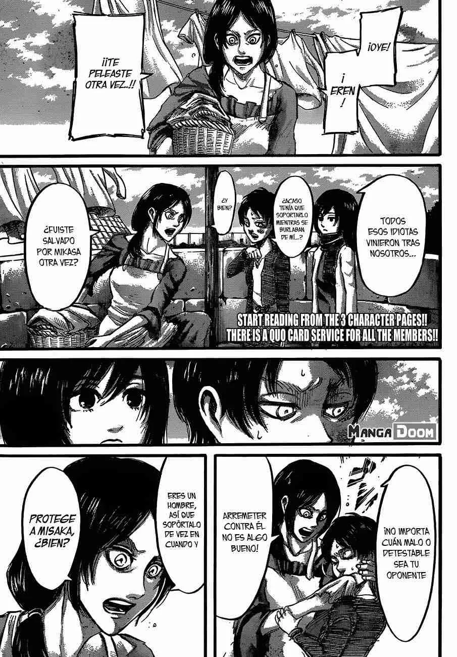Shingeki no Kyojin Capítulo 50 en Línea - página 1