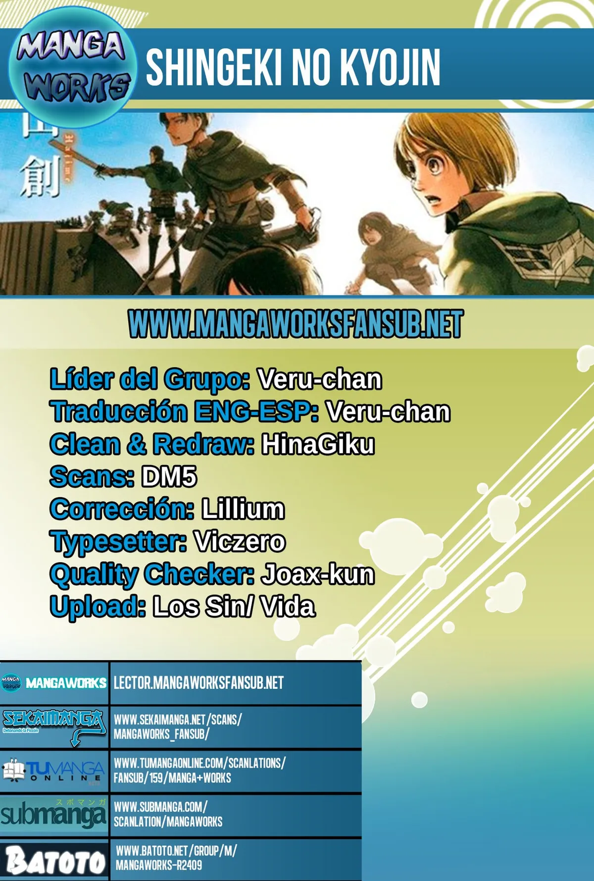 Shingeki no Kyojin Capítulo 73 en Línea - página 1