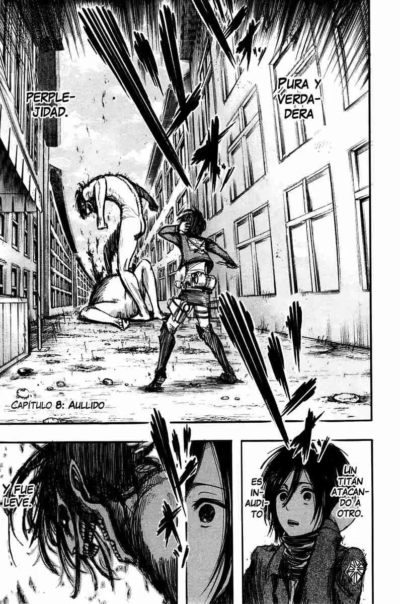 Shingeki no Kyojin Capítulo 8 en Línea - página 1