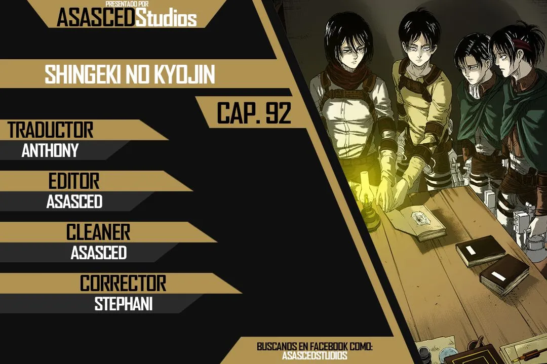 Shingeki no Kyojin Capítulo 92 en Línea - página 1