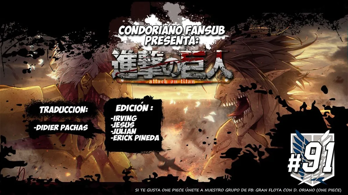 Shingeki no Kyojin Capítulo 94 en Línea - página 1