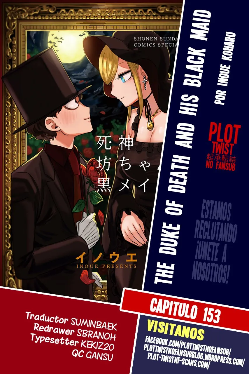 Shinigami Bocchan to Kuro Maid Capítulo 153 en Línea - página 1