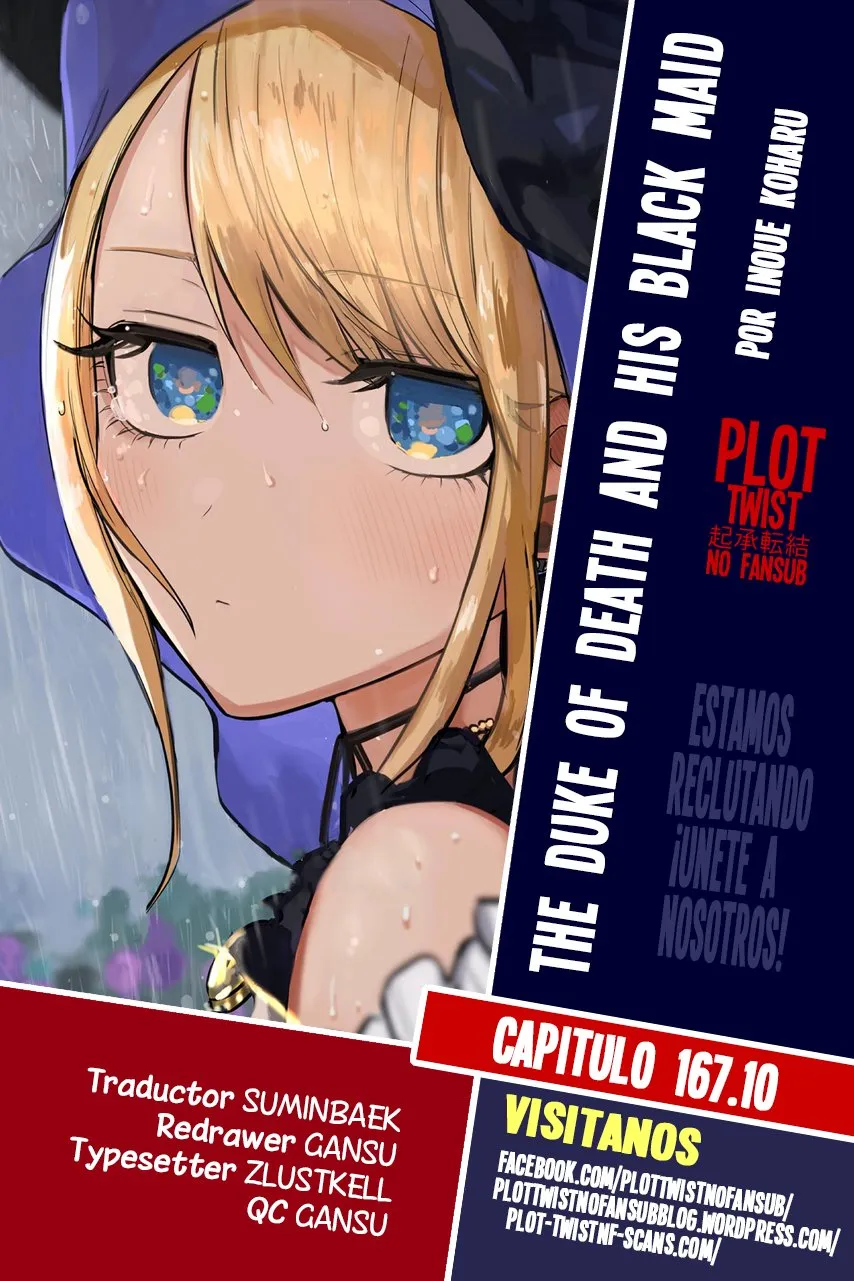 Shinigami Bocchan to Kuro Maid Capítulo 167.1 en Línea - página 1