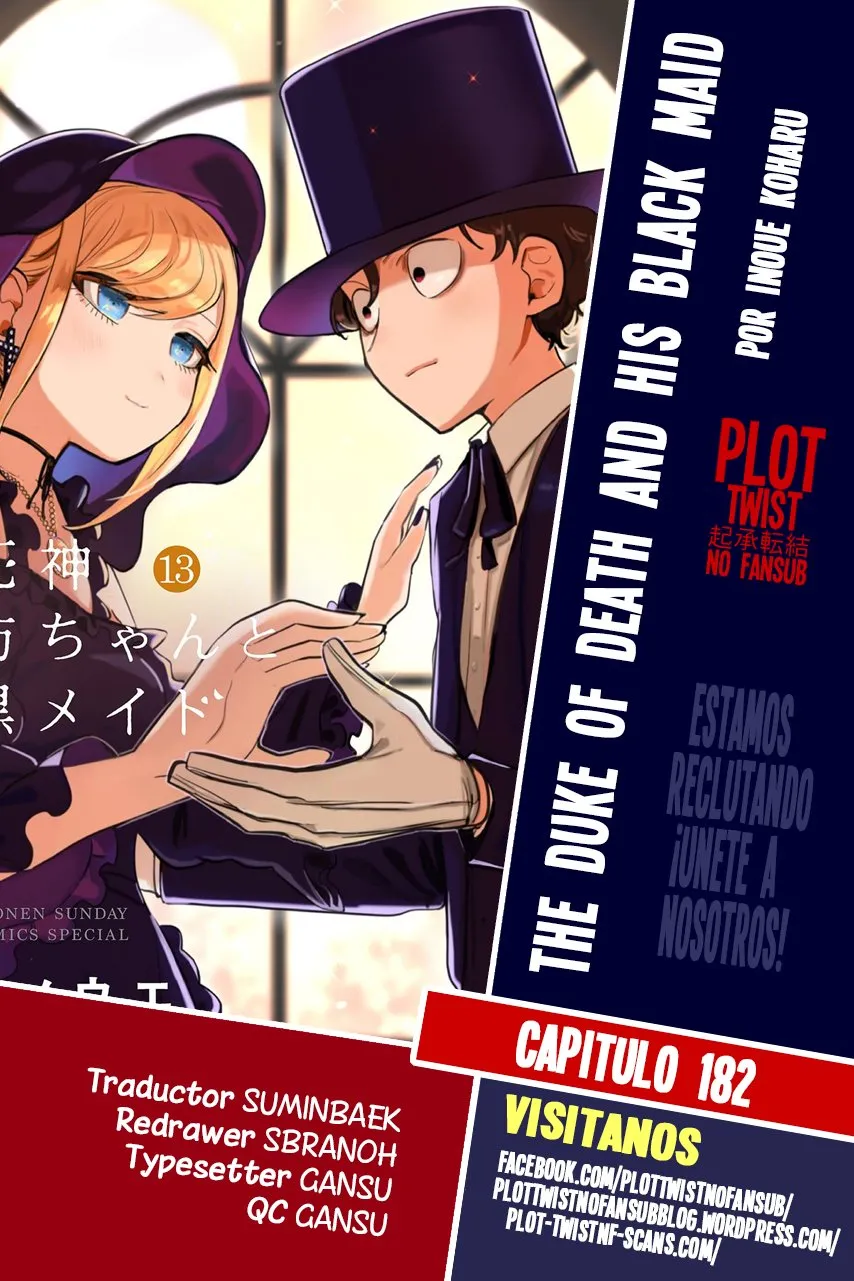 Shinigami Bocchan to Kuro Maid Capítulo 182 en Línea - página 1