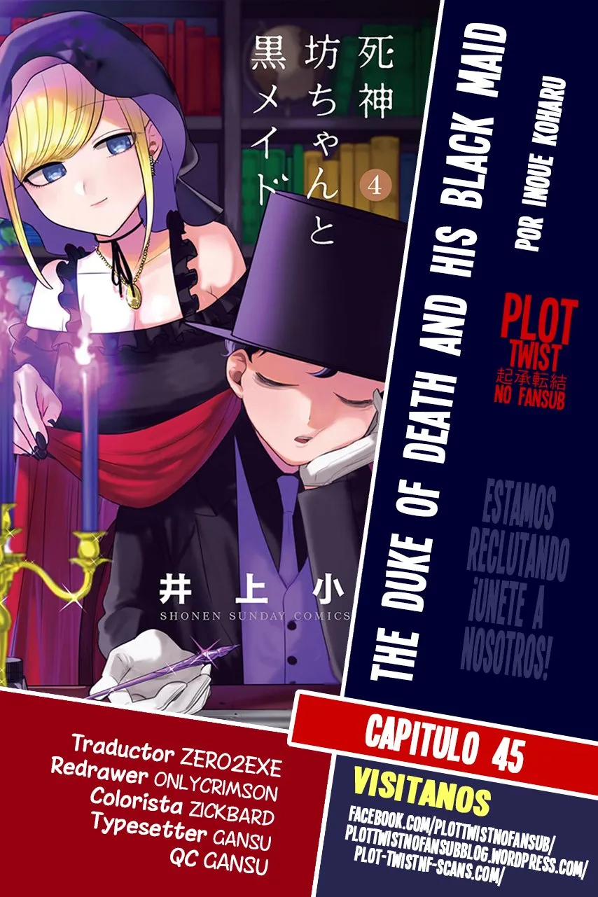 Shinigami Bocchan to Kuro Maid Capítulo 45 en Línea - página 1