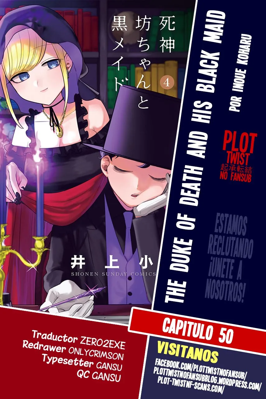 Shinigami Bocchan to Kuro Maid Capítulo 50 en Línea - página 1